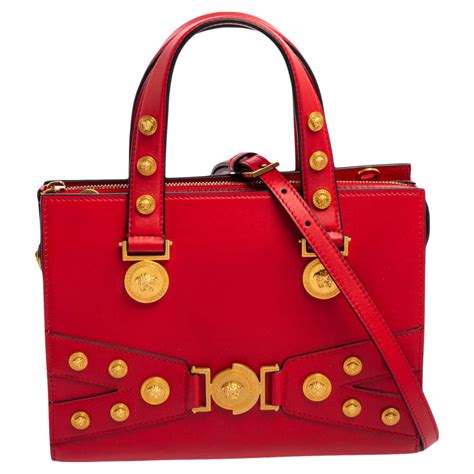 versace red handbags|authentic versace handbags.